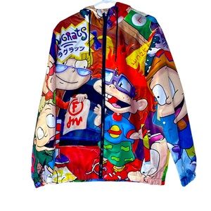 NWT NICKELODEON X MEMBERS ONLY JACKET M RUGRATS